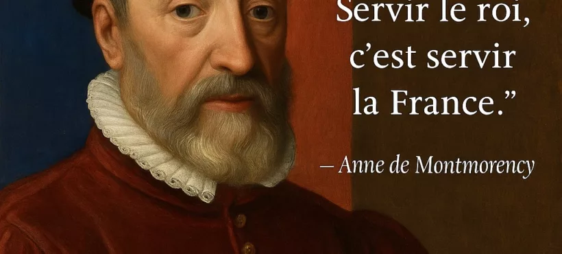 Le héros du jour – 12 novembre – ANNE DE MONTMORENCY Le héros du jour – 12 novembre – ANNE DE MONTMORENCY